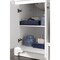 James Martin Vanities De Soto 72in Double Vanity, Bright White w/ 3 CM Carrara Marble Top 825-V72-BW-3CAR - alternate 2